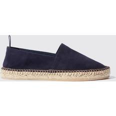 Læder Espadriller - Blå