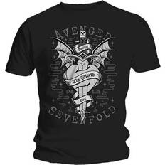 ROCK OFF Avenged Sevenfold Men's Cloak And Dagger Short Sleeve T-shirt, Black