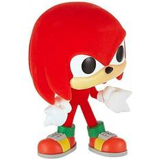 Hérisson Figurines Funko KNUCKLES SONIC FIGURINE POP EXCLUSIVE SPECIAL EDITION FLOCKED