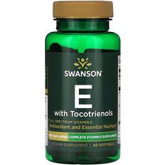 Swanson Full Spectrum E With Tocotrienols 60 Caps 60 st
