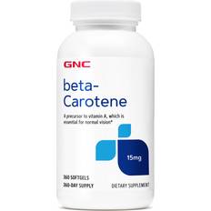 GNC Supplements GNC beta-Carotene 15mg A Precursor to Vitamin A which is Essential