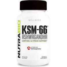 NutraBio KSM-66, Ashwagandha, mg 60