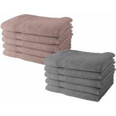 Beige Bath Towels Today Lot de 10 Draps de Bain en Coton 50x90 Bath Towel Beige