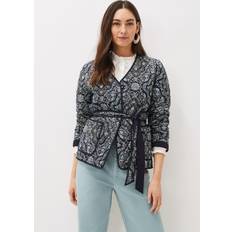 Paisley Outerwear Phase Eight Polly Paisley Reversible Jacket Navy/Multi