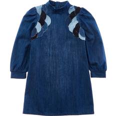 Chloé Girls Blue Scallop Dress Years