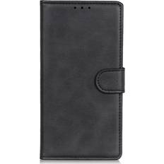 MAULUND Samsung Galaxy Xcover 6 Pro Leather Wallet Case Svart