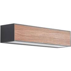 Transparent - Trä Vägglampor Arcchio Miraz Utomhus Vägglampa Dark Grey Wood Väggarmatur