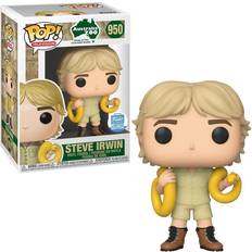 Crocodiles Figurines Funko POP! Television: Crocodile Hunter #950 Steve Irwin with Snake Exclusive