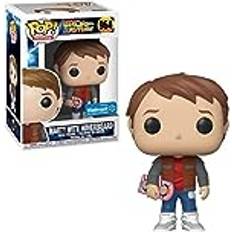 Funko Pop! Back to The Future #964 Marty with Hoverboard Walmart Exclusive Vinyl Figure Comes in Pop Protector