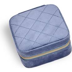 Korurasiat Gillian Jones Jewelry Box - Blue Velour