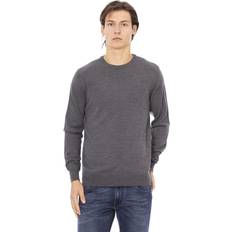 Baldinini Trend Gray Fabric Sweater