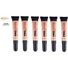 LA Girl Pro High Definition Concealer 6, GC 970 Light Ivory