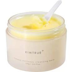 Makeup Removers Kimtrue KIMTRUE Makeup Remover,2 in 1 Makeup Remover Cleansing Balm for Face with Bilberry&Moringa Seed Extracts Gentle and Nourishing Easily melt makeup-100g/3.53 oz