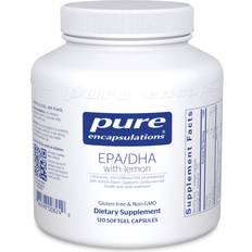 Pure Encapsulations EPA DHA with Lemon 120