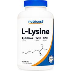 Nutricost L-Lysine, 1,000 mg, 120