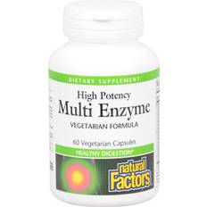 Vitamins & Supplements Natural Factors Multi Enzyme High Potency 60