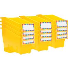 Yellow Paper Storage & Desk Organizers Really Good Stuff Durable Book And Binder Holder