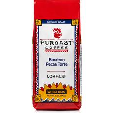 Puroast Low Acid Whole Bean Coffee, Premium Bourbon Pecan