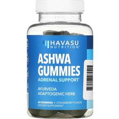 Fragola Integratori Havasu Nutrition Ashwa Gummies, Strawberry, Gummies