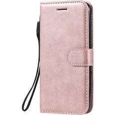 MAULUND Nokia 4.2 Wallet Læder Cover Rose Gold