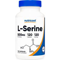 Nutricost L-Serine, 500 mg 120