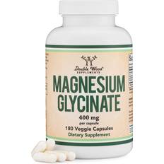 Double Wood Supplements Magnesium Glycinate 400 mg Capsules