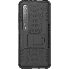 MAULUND Xiaomi Mi 10 5G MI 10 Pro 5G Tough Case m. Stand Svart