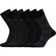 CR7 Socks CR7 Men's Fashion Socks, Pack of Black, Gray Black/Gray