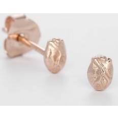 Bjørg Björg Jewellery Örhängen Anatomiskt Hjärta Mini Rosé