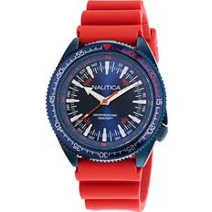 Nautica Men Wrist Watches Nautica Vintage 3-Hand Silicone