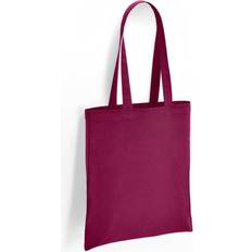 Brand Lab Cotton Long Handle 10L Tote Bag Burgundy One Size
