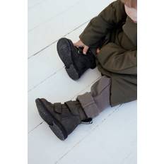 Angulus Vintersko Børnesko Angulus Vinterstøvle TEX Begynderstøvle Dark Olive