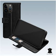 Mobilize Leather Wallet Apple iPhone 14 Pro Max Black