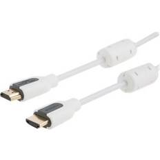 Hdmi kabel 10m Prokord HDMI 1.4 Kabel 10m Vit 10m