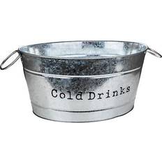 Harbour Housewares getränke eimer bier-wein-eis-party-cooler weinlese-metallgriffe Flaschenkühler