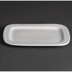 Serving Dishes Olympia Whiteware Rounded Serving Dish 12pcs