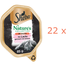 Sheba 85g Sheba schale natures collection lachs sauce 22 85g 19,20€/kg