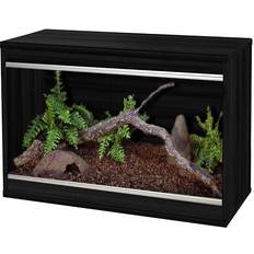 repti-home smalll vivarium black