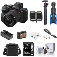 Digital Cameras Sony a7 IV Mirrorless Camera with 28-70mm f/3.5-5.6 Lens with Essential Acc. Kit