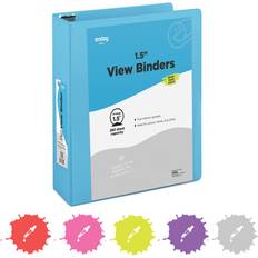1.5 in 3-Ring View Binder Pack 12