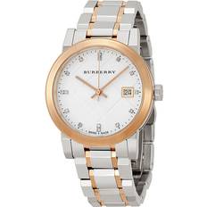 Burberry Wrist Watches Burberry BU9127 Silver Two-tone Ladies