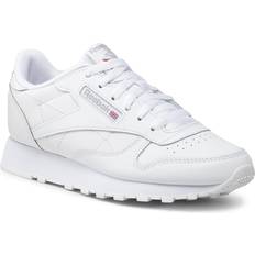 Reebok Vita Skor Reebok Cl Lthr Ftwwht/ftwwht/ftwwht Vit