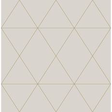 Wallpapers Scott Living Double Take Gold Self Adhesive Wallpaper Grey