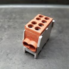 Pollmann Fördelningsplint AL CU Brun 2x25 2x16 mm²