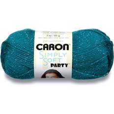 Yarn & Needlework Supplies Spinrite Caron Simply Soft Party Yarn-Teal