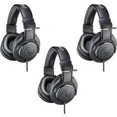 Headphones Audio-Technica 3 Pack ATH-M20x Pro