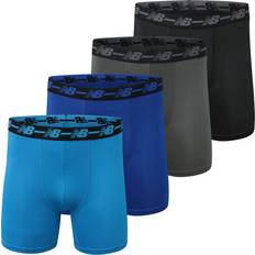 New Balance Men Men's Underwear New Balance Performance No Fly Boxer Brief - Black