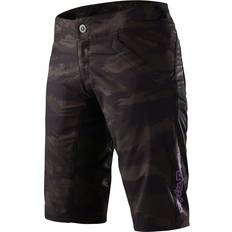 Troy Lee Designs Mischief Shell Brushed Camo Shorts - Green/Multicolored