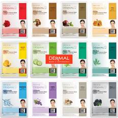 12 Combo Pack Collagen Essence Korean Face Mask