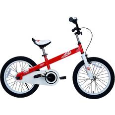 RoyalBaby RoyalBaby Honey Boys Bicycles with Kickstand Child Bicycle 18 Inch Red Kids Bike